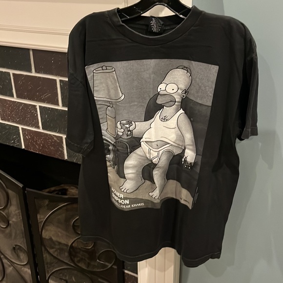 Vintage 1995 Homer Simpson Doesn't Wear Khakis - Picture 2 of 16
